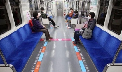 فاصله‌ گذاری مترو باید این شکلی باشد +عکس