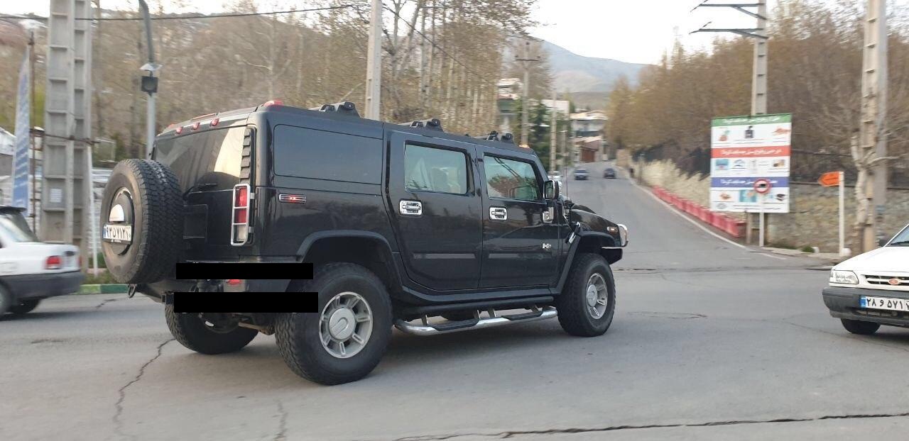 خودرو لاکچری و غول پیکر آمریکایی در تهران +عکس 