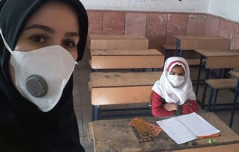 تصویری بحث‌برانگیز از بازگشایی مدارس در ایران+عکس