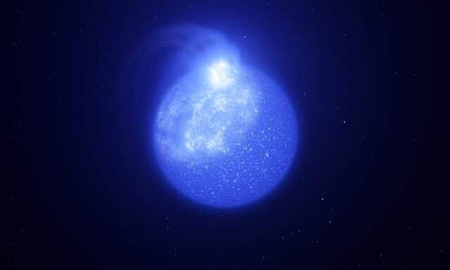 کشف لکه‌های بزرگ بر روی سطح ستاره‌های بسیار داغ