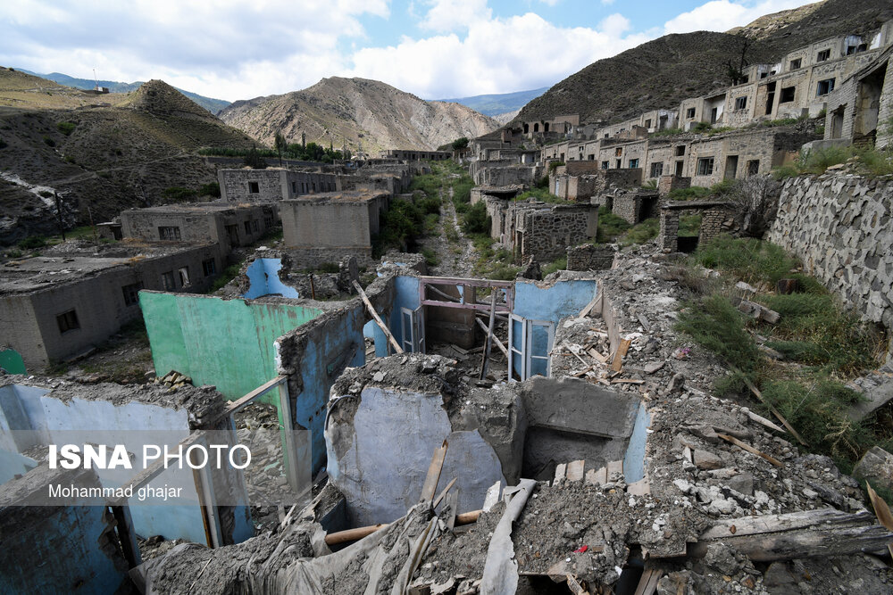 خانه‌های متروکه معدن نشینان گلستان +عکس
