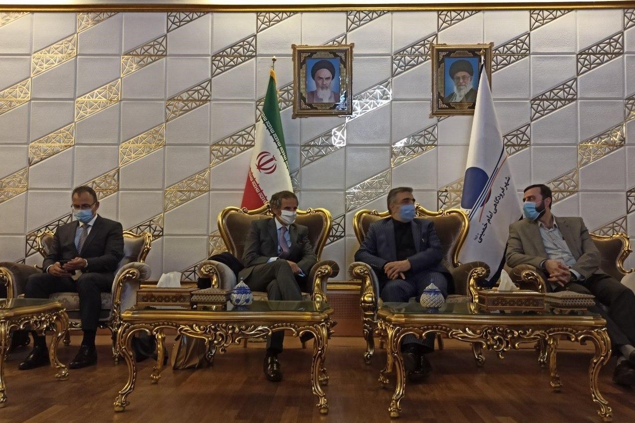 مدیرکل آژانس اتمی در تهران +عکس 
