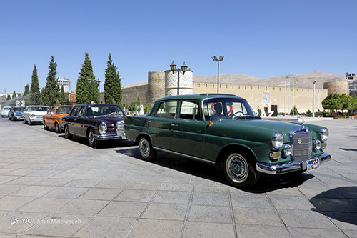 نمایش خودروهایی که دلتان را می‌برد در شیراز+عکس