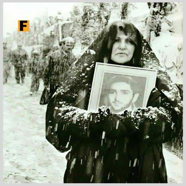 تصویری از مادر ایرانی که جهانی شد+عکس