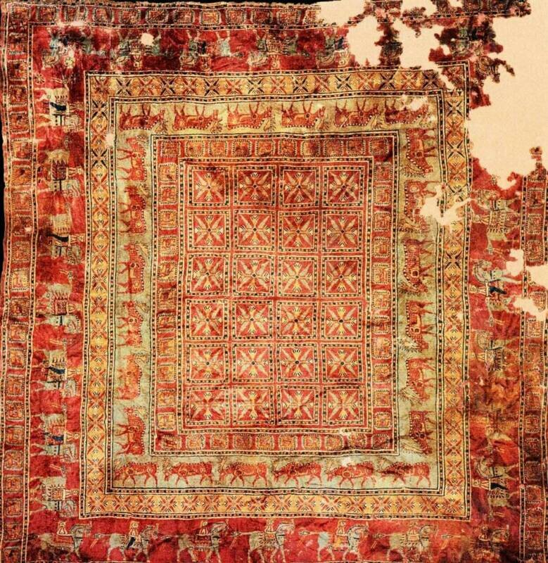 قدیمی ترین قالیچه جهان ایرانی است +عکس