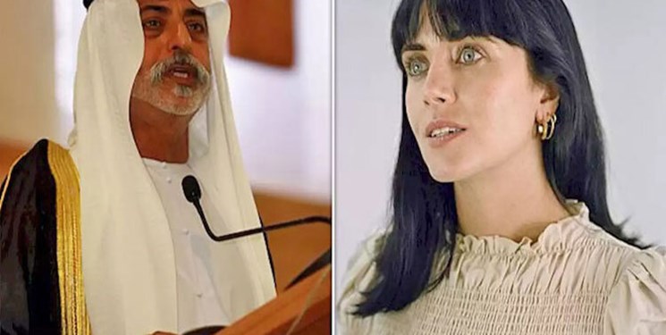رسوایی اخلاقی وزیر اماراتی با یک زن +عکس