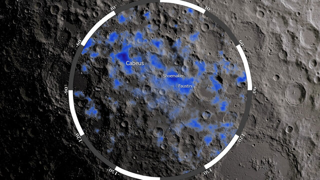  ناسا در ماه آب پیدا کرد