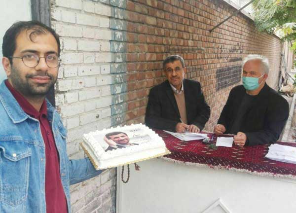 کیک تولد محمود احمدی نژاد+عکس
