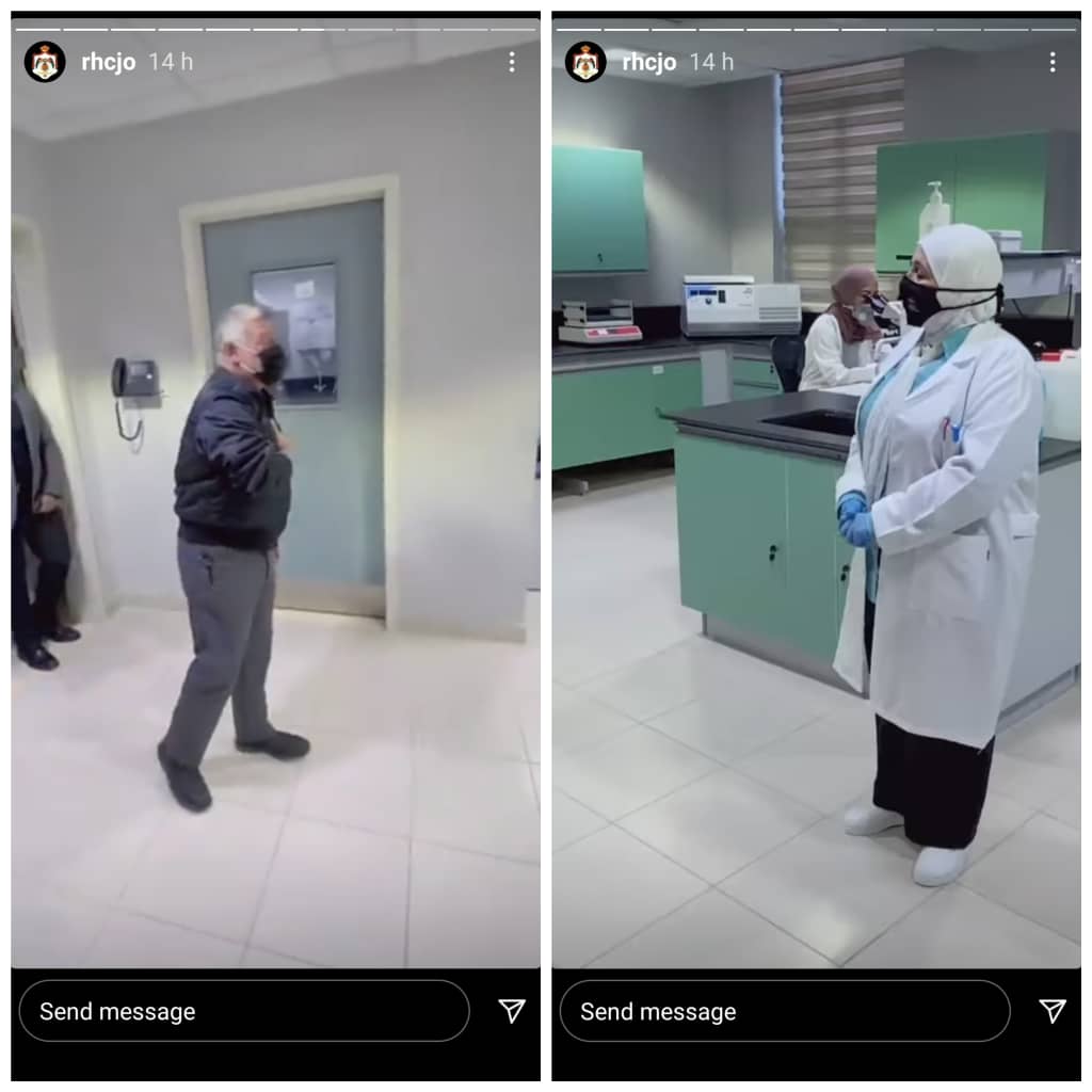 عرض ادب پادشاه اردن به یک پزشک+عکس