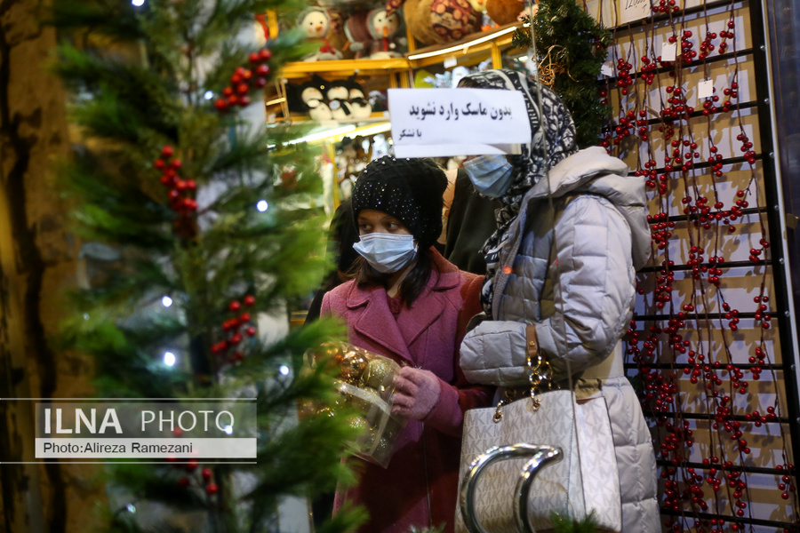 خرید برای سال نو میلادی در تهران+عکس