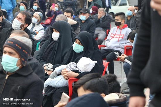 تجمع عزاداران فاطی در تهران+عکس