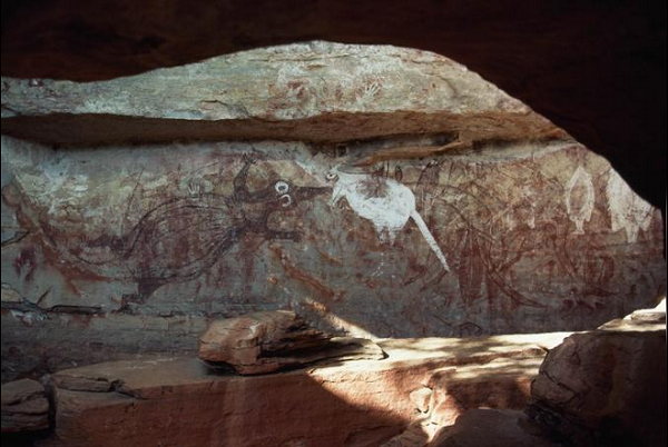 کشف نقاشی ۲۰ هزار ساله از زیر خاک+عکس