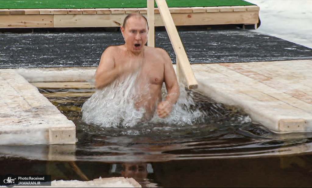 تصویر عجیب از پوتین در خبرگزاری‌های روسیه+عکس