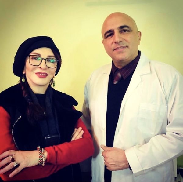 دکتر معالج افسانه بایگان+عکس
