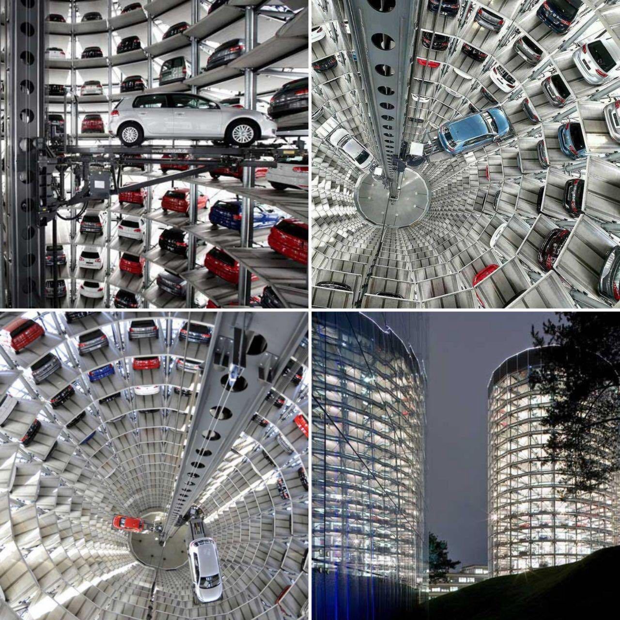 پارکینگ طبقاتی حیرت انگیز فولکس واگن+عکس