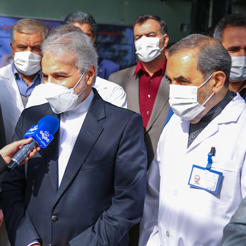 افتتاح فاز یک ساختمان امام حسن مجتبی(ع) بیمارستان مسیح دانشوری