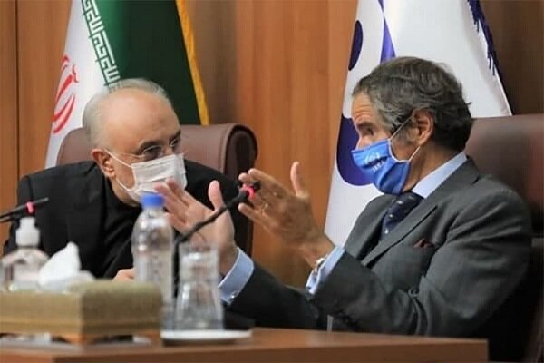 مذاکرات صالحی با مدیرکل آژانس انرژی اتمی در تهران آغاز شد