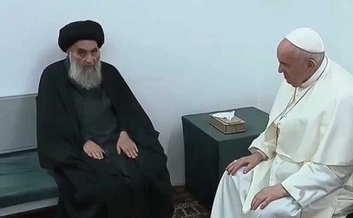 احمدی نژاد به آیت الله سیستانی و پاپ هم نامه نوشت