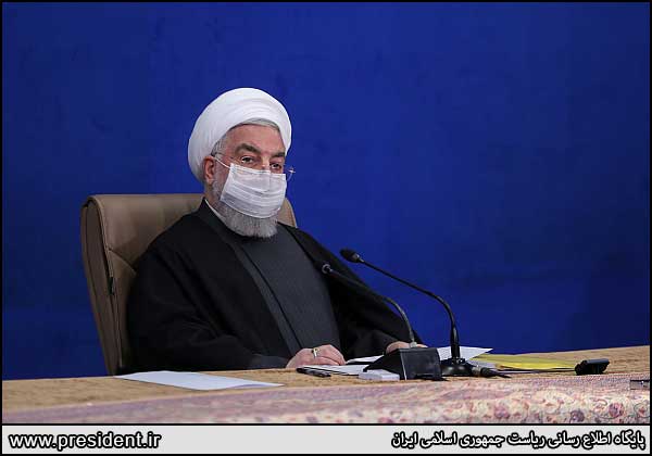 روحانی: ۱۴۰۰، سال پیروزی در جنگ اقتصادی است 