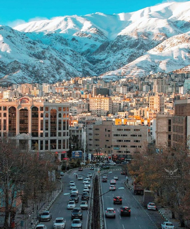 تصویر باورنکردنی از این روزهای تهران+عکس