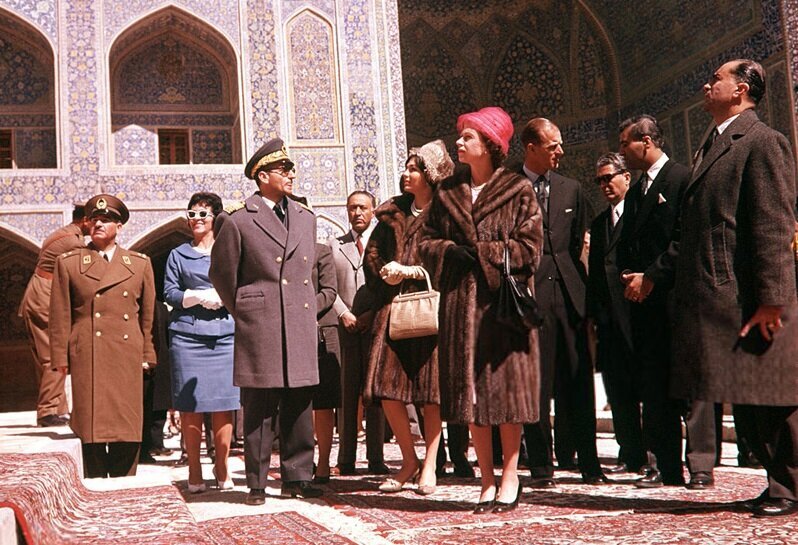 روزی که همسر ملکه انگلیس به تهران آمد+عکس