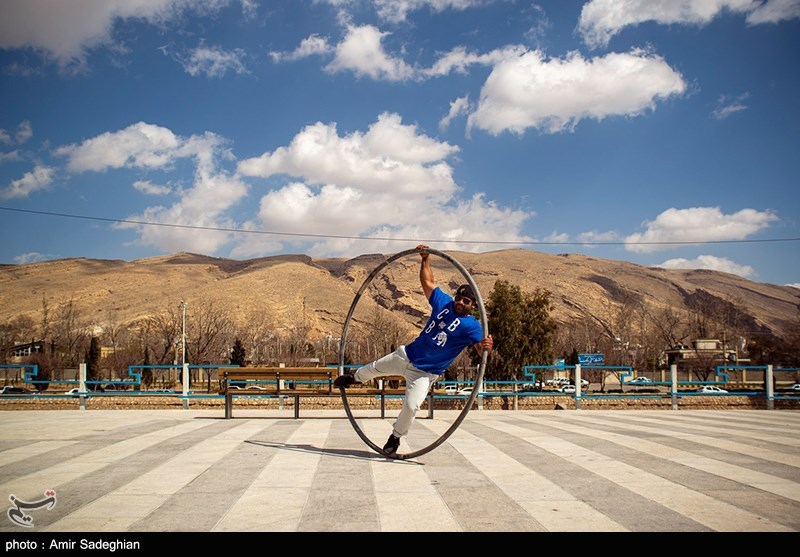 پیاده راه در دست ساخت استاد شجریان در شیراز+عکس