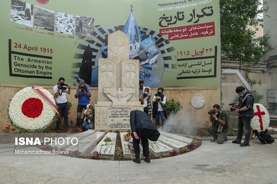 سالگرد نسل کشی ارامنه در کلیسای سرکیس تهران+عکس