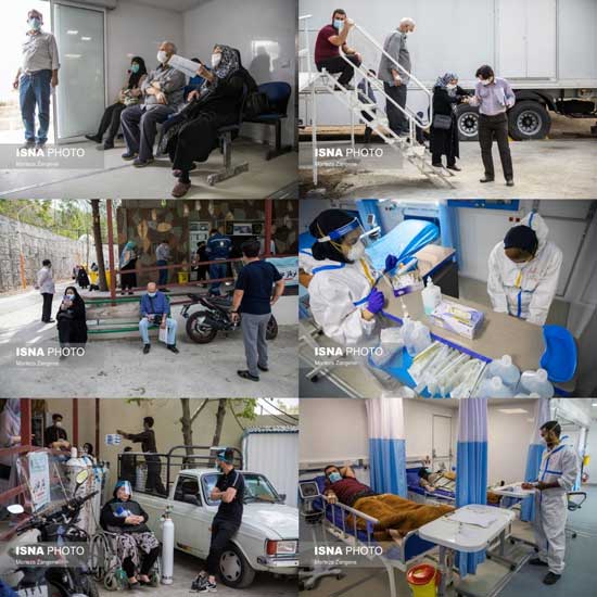 تصاویری از بیمارستان صحرایی مسیح دانشوری+عکس