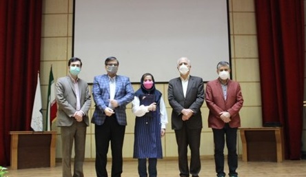 کسب جایزه پایان نامه پنج دقیقه ای توسط دانشجوی دانشکده فناوری های پزشکی