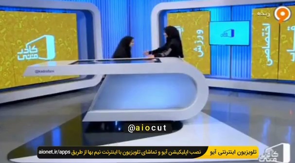 بیهوش شدن مهمان زن در برنامه زنده تلویزیون+عکس