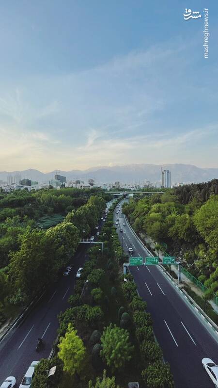 زیباترین تصویر از تهران ثبت شد+عکس