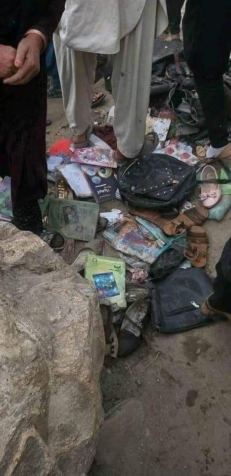 قاب های تلخ از انفجار در برابر مدرسه دخترانه+عکس