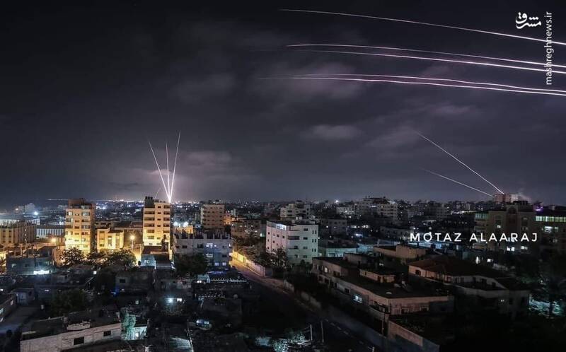 حملات موشکی خواب را از چشم اسرائیل گرفت+عکس