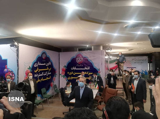 علی لاریجانی و محسن هاشمی هم رسما کاندید شدند+عکس