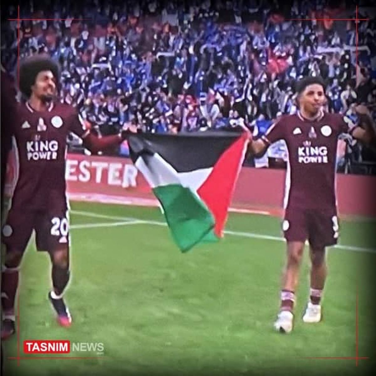 جشن در لندن با پرچم فلسطین+عکس