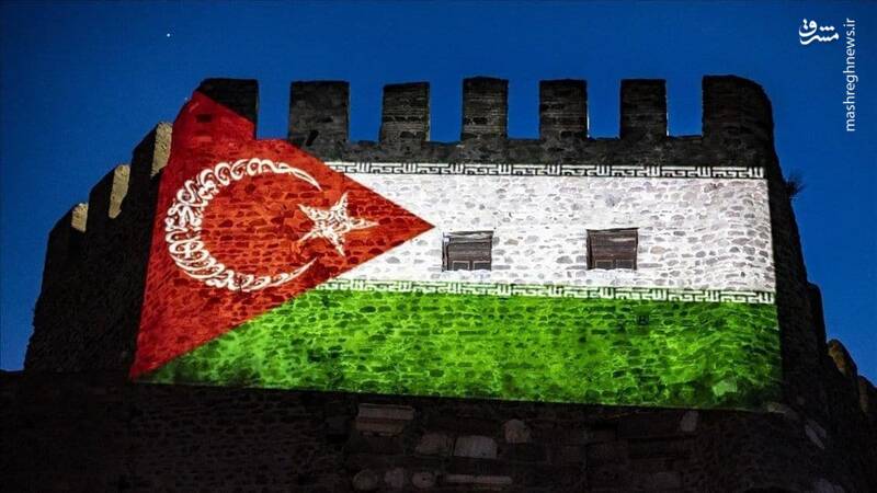 حرکت تحسین برانگیز ترکیه در نمایش پرچم ایران+عکس