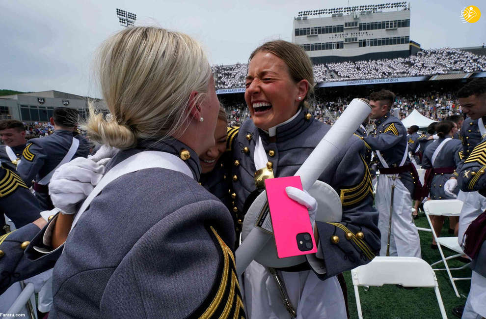 زنان فارغ التحصیل شده از آکادمی نظامی آمریکا+عکس