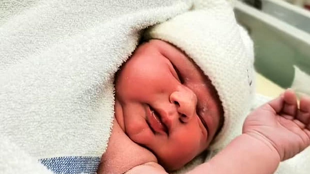 تولد این نوزاد والدینش را شوکه کرد+عکس