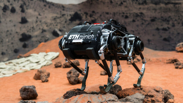اولین ربات چهارپای مریخی