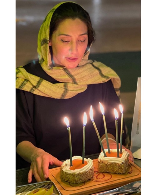 جشن تولد بازیگر زن محبوب ایرانی+عکس