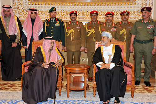 دیدار پادشاه عربستان و عمان با محوریت ایران+عکس