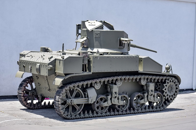 تانک سبک M3 استوارت مدل ۱۹۴۱ به حراج گذاشته شد 