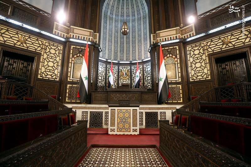 معماری جذاب پارلمان سوریه+عکس معماری جذاب پارلمان سوریه+عکس