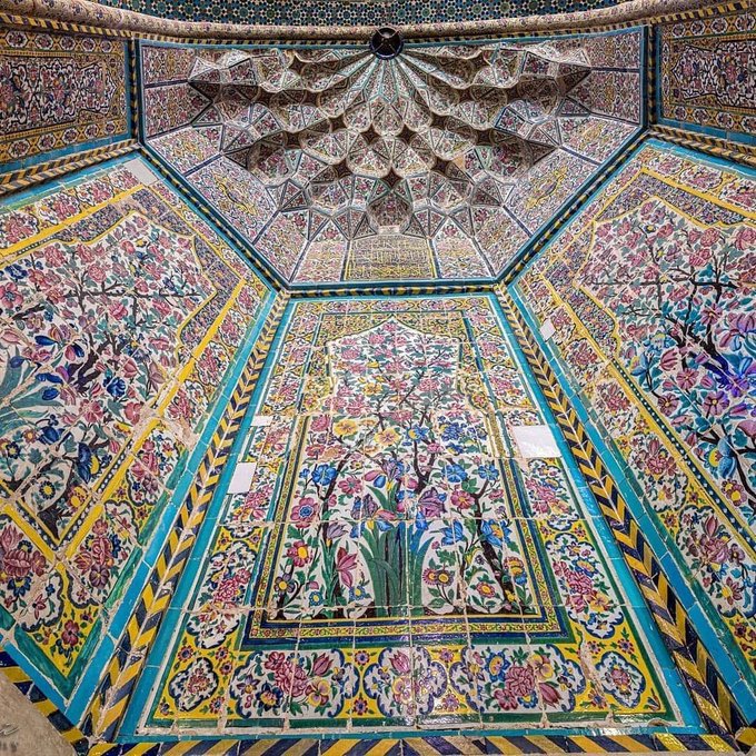 محراب رویایی مسجد وکیل شیراز+عکس