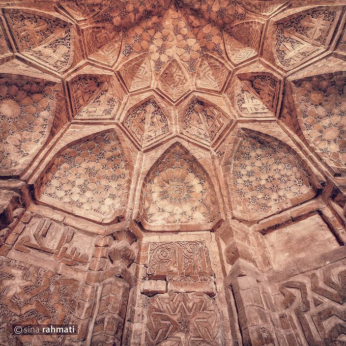 معماری چشم نواز مسجد جامع برسیان+عکس